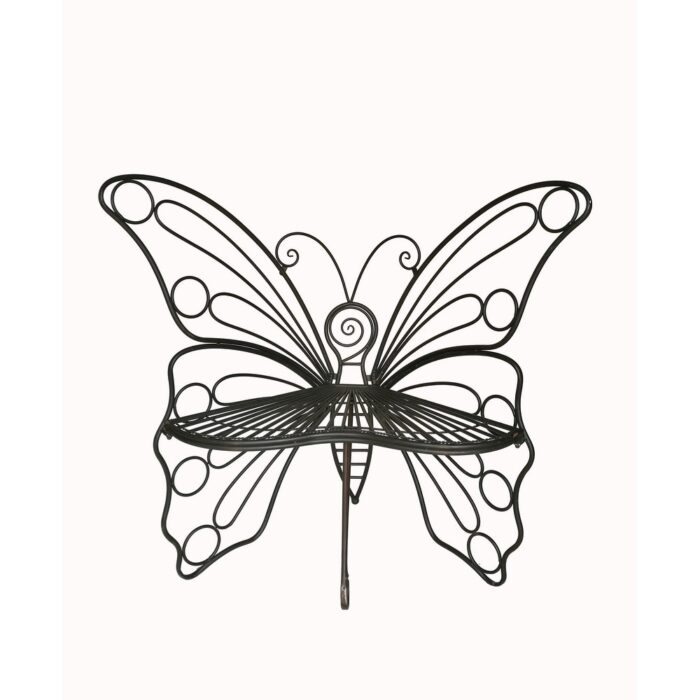 Antique Black Butterfly Chair - Image 2