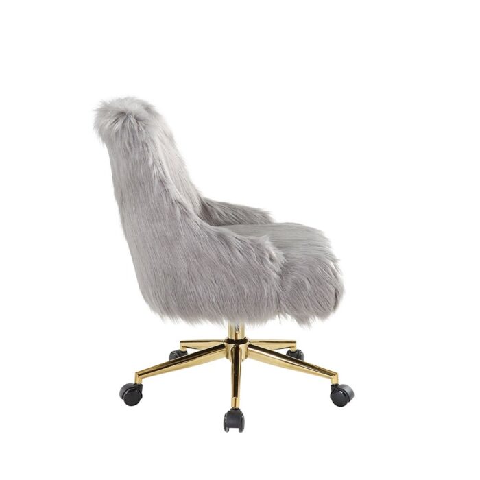 Faux Fur Office Task Chair
