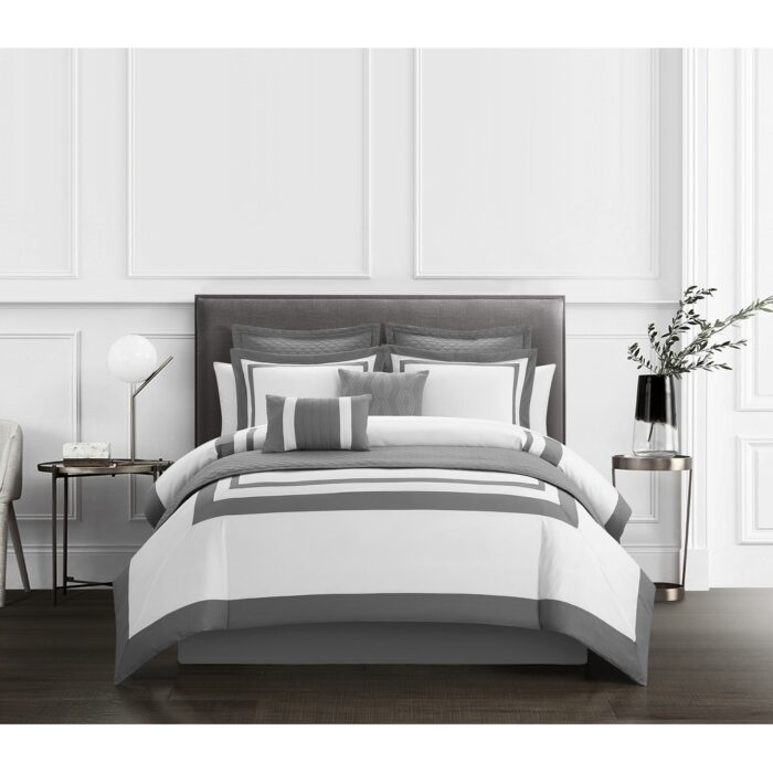 Chic Home Golda 12 Piece Bed In A Bag Comforter And Quilt Set - Image 2