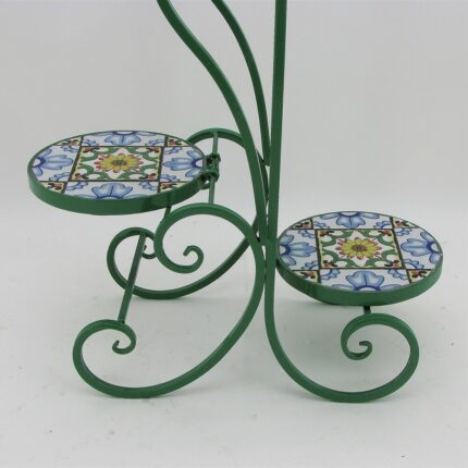 "Sydney" Mosaic Plant Stand - Large - Image 2