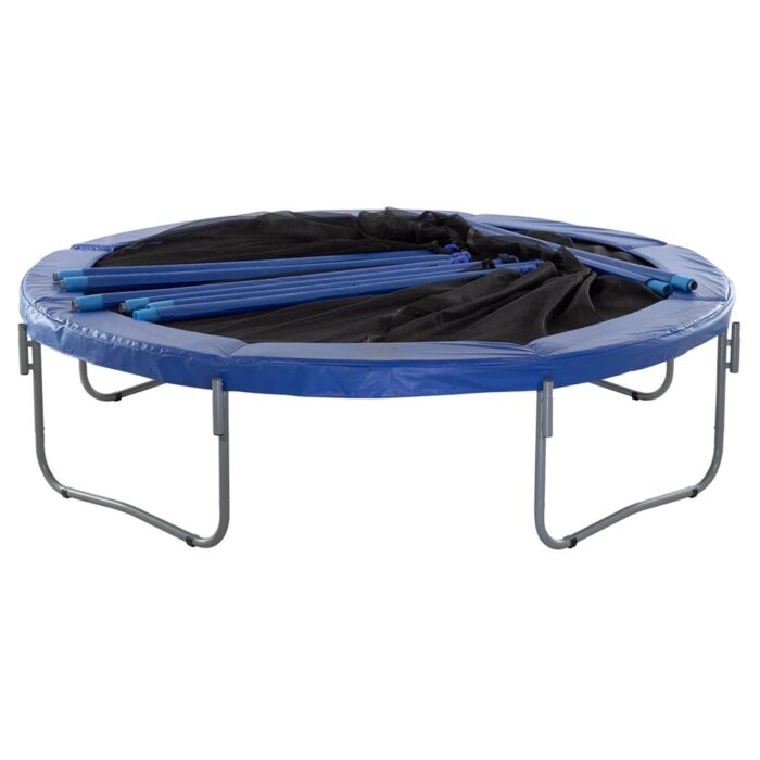 Machrus Upper Bounce Outdoor 7.5 Foot Round Trampoline Set with Safety Net - Image 2