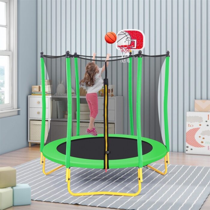65" Outdoor & Indoor Mini Toddler Trampoline