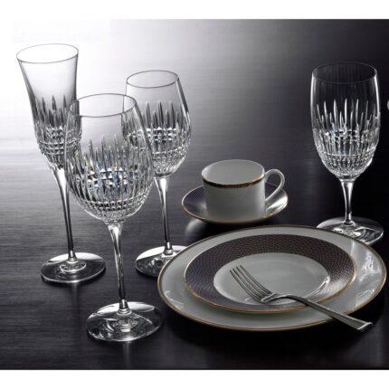 Waterford Lismore Diamond Essence Wine 14 Oz Set/2 - Image 2