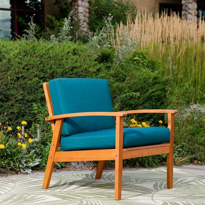 DTY Outdoor Living Longs Peak Deep Seat Eucalyptus Chair - Image 2
