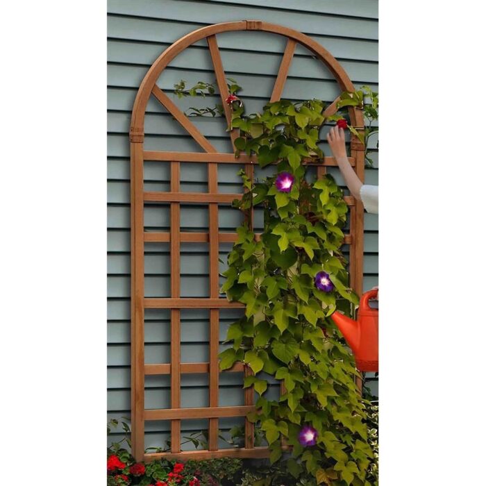 39"W x 77"H Composite Vinyl Trellis