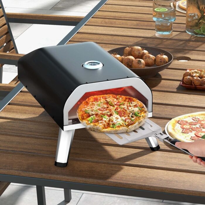 Costway Outdoor Gas Pizza Oven Portable Propane Pizza Stove with Oven - See Details - Image 2