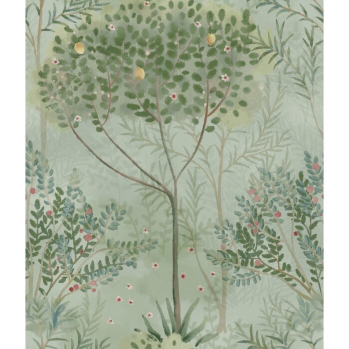 Orchard Green Wallpaper