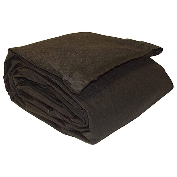 UnderGuard 25 x 30 Foot Wide Geotextile Underlayment Protective Liner for Ponds - 21