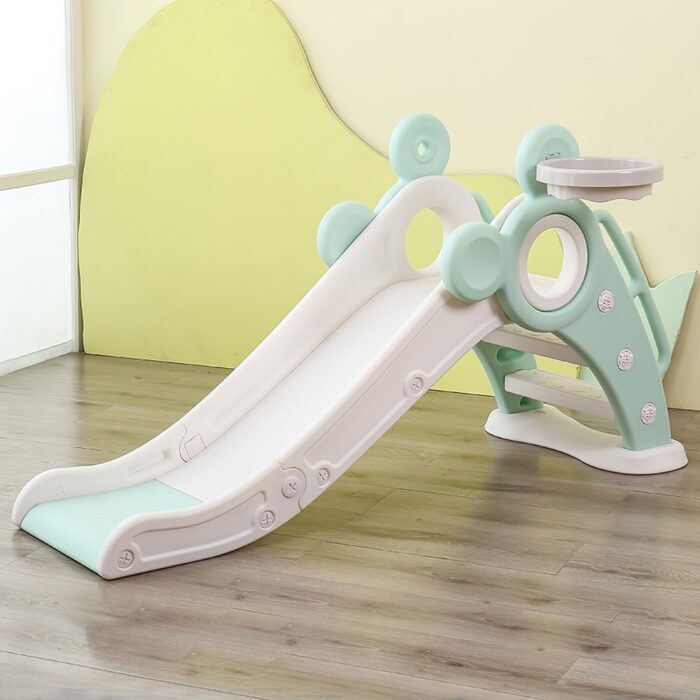 Toddler Folding Slide Plastic Kids Slide with Stairs