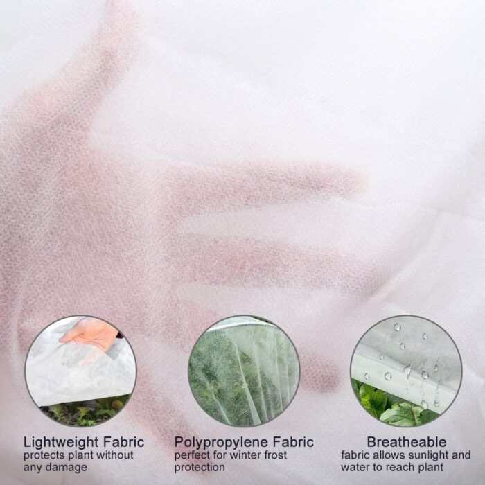 Agfabric Warm Worth Roll Floating Row Cover, 0.55 oz. Fabric of 7 ft. x 500 ft. - Image 2