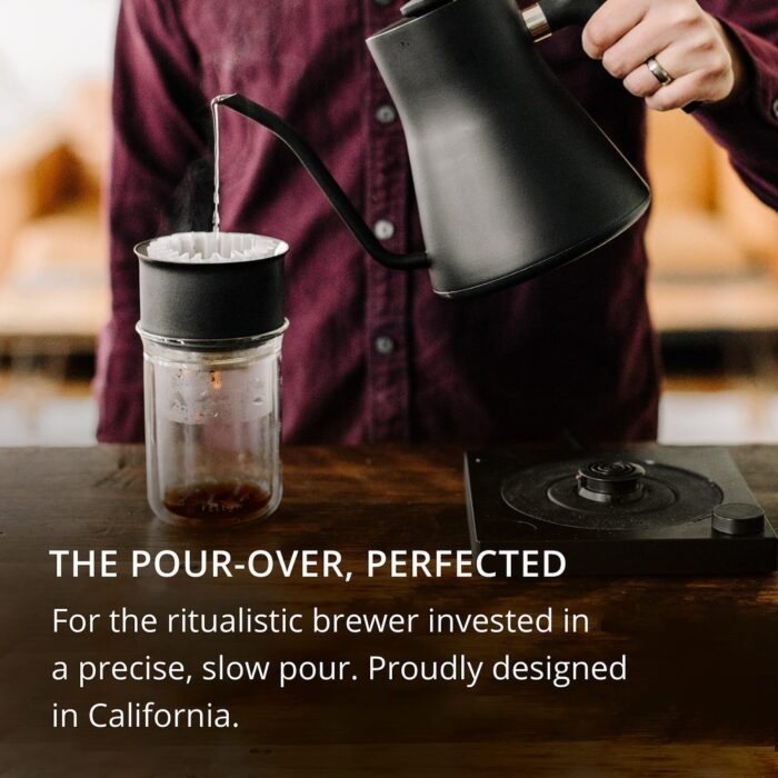 Stagg [X] Pour-Over Coffee Maker Set - Kit Includes Stagg [X] Pour-Over Dripper, Stagg Double Wall Glass Carafe - Image 2