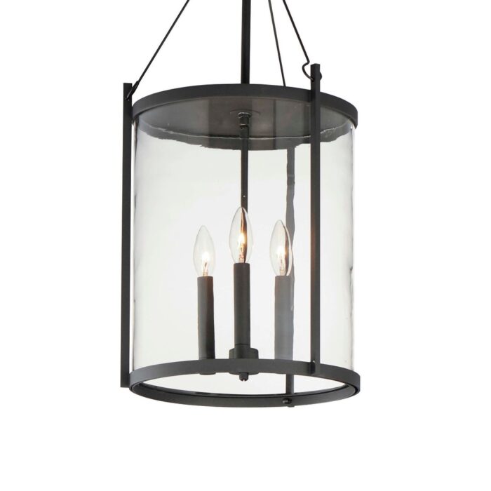 Maxim 30069 Belfry 3 Light 13" Wide Semi-flush Outdoor Ceiling Fixture