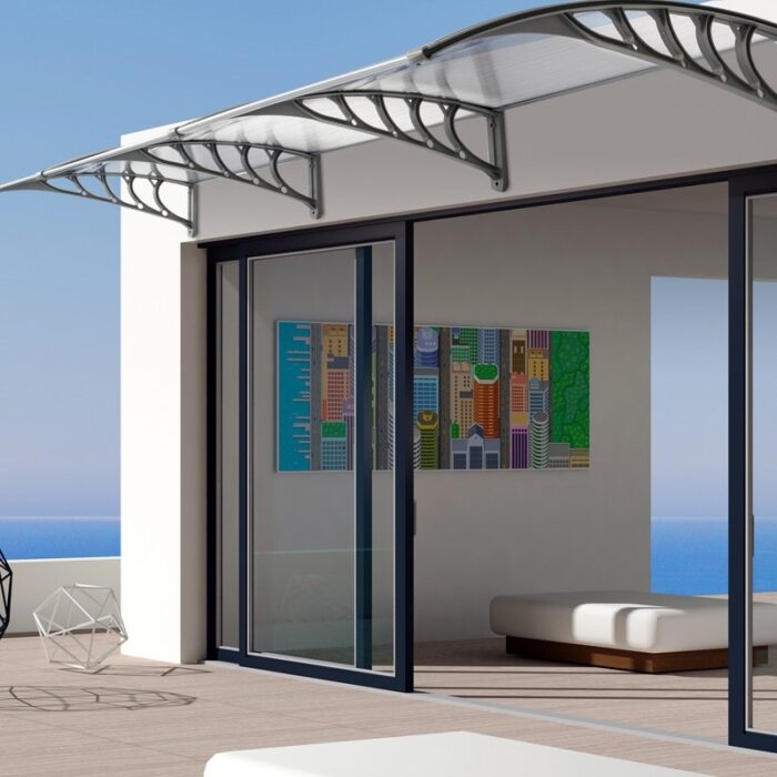 300 x 100CM Manual Door & Window Rain Awning