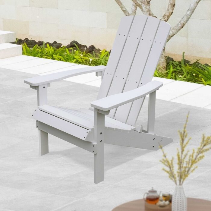 Royalcraft Patio Adirondack Chair Weather Resistant,HIPS Plastic