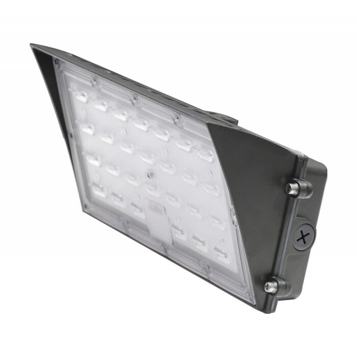 40 Watt Semi Cutoff LED Wall Pack CCT Selectable 4800-5000 Lumens DLC - 40 Watt