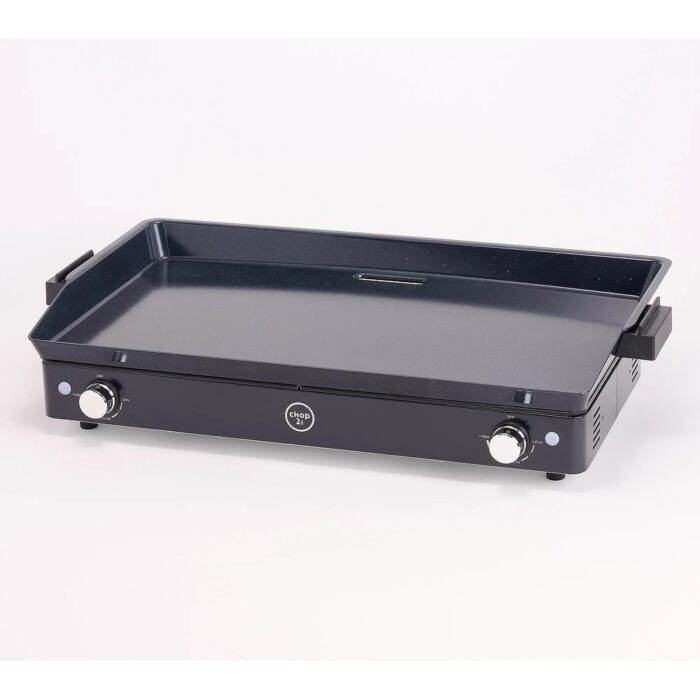 Chop 21 Professional 22" Nonstick Griddle & Dual Burner Cooktop Refurbished