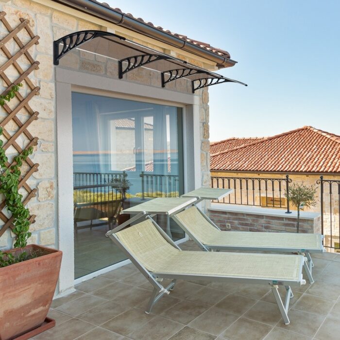 300 x 100CM Manual Door & Window Rain Awning - Image 2