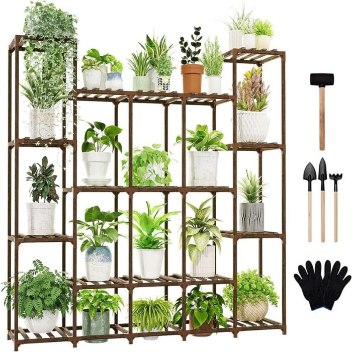 Outdoor Plant Stand Tall Plant Rack Plant Stands