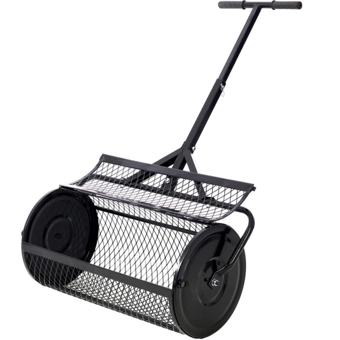 Planting Seeding and Garden Care Roller Spreaders with T-shaped Handle