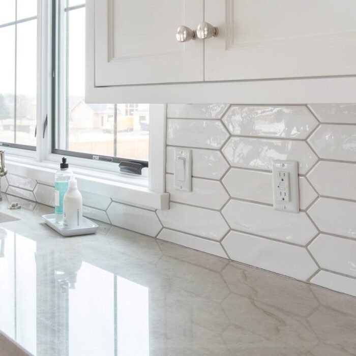 Arte 3" x 12" Picket Zellige Look Subway Wall Tile Glossy/Matte